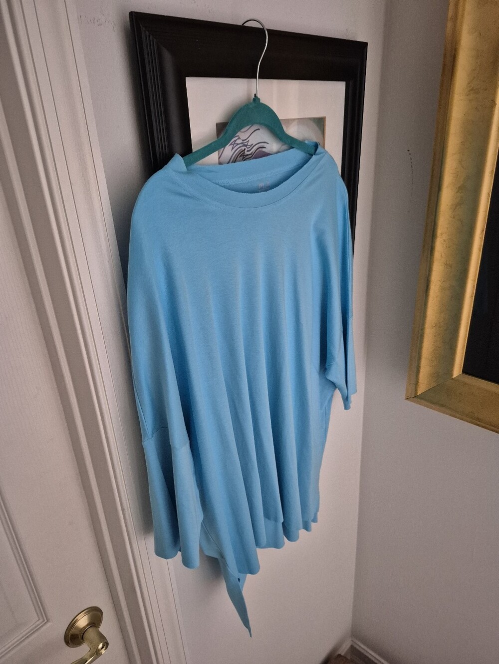 Planet by Lauren G Blue Tunic
